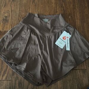 FireSwan Crossover athletic shorts.